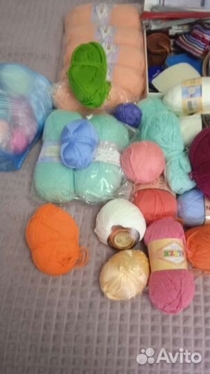 Пряжа для вязания пакетом
