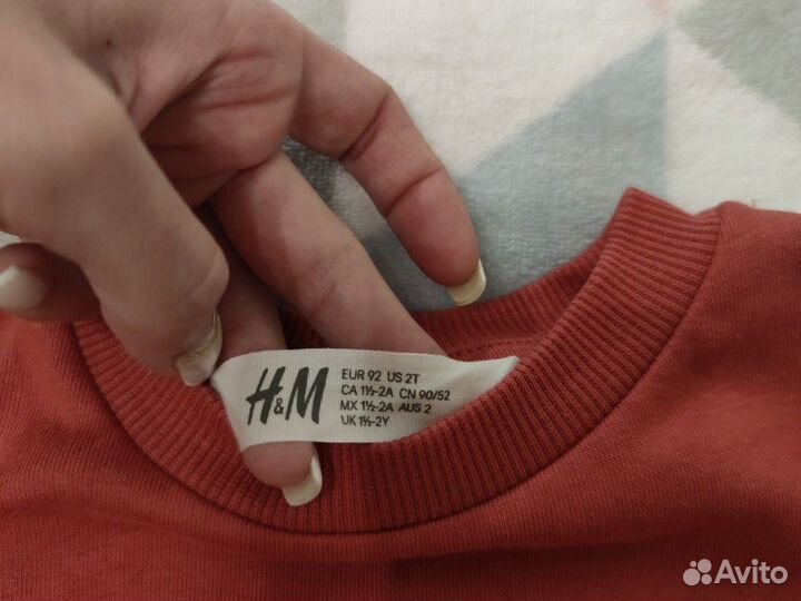 Толстовка H&M для девочки