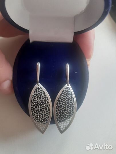 Серебряные серьги