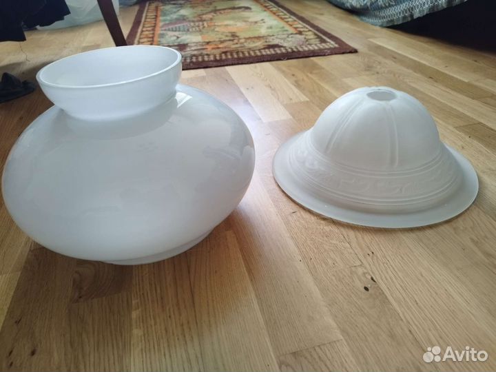 Стекло старинной лампы