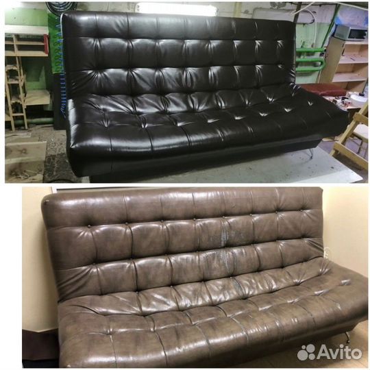 Перетяжка мягкой мебели