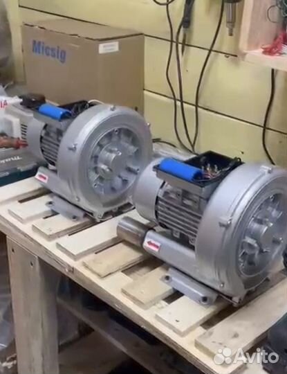 Вихревые воздуходувки 1 квт, 2 квт, 3 квт и др