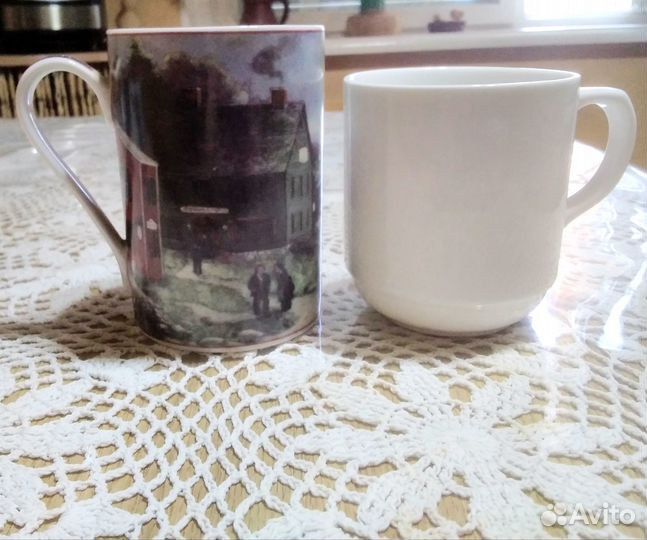 Много разных чашек