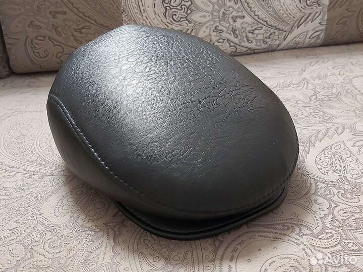 Мужская кожаная кепка