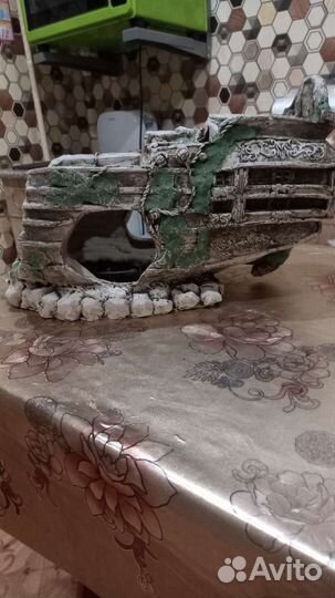 Декорации в аквариум