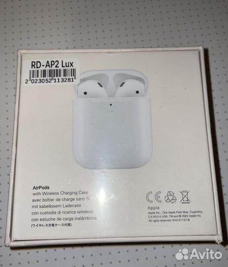 Наушники airpods