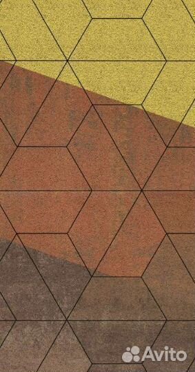 Тротуарная брусчатка, плитка формы Трапеция