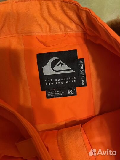 Брюки горнолыжные quiksilver