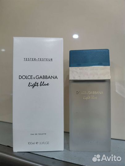 Тестеры Дольче габанна Лайт блю женские и мужские