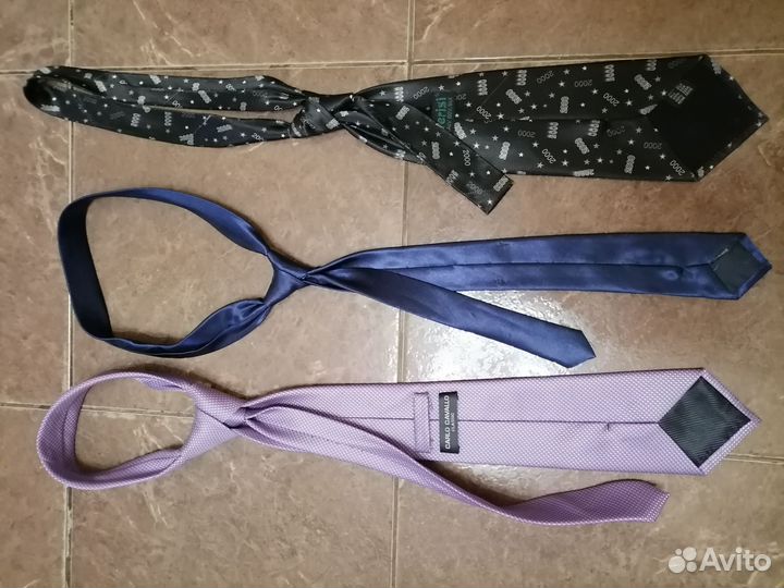 Галстук мужской шелковый