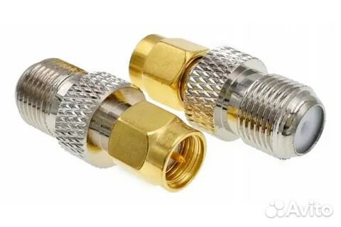 Комплект переходников (2 шт) SMA-male/F-female