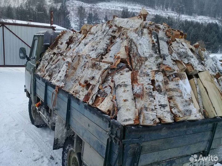 Дрова березовые колотые
