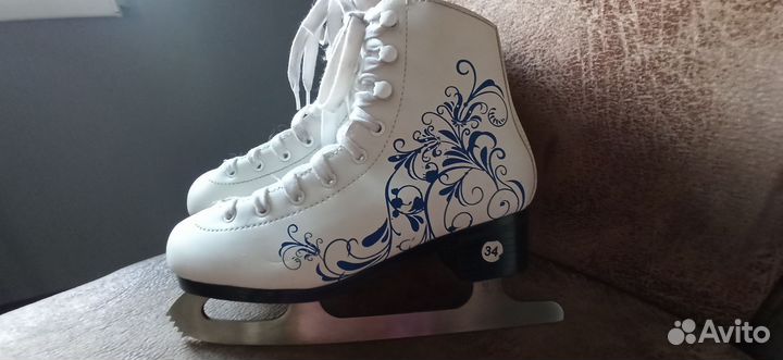 Коньки фигурные 34 размер