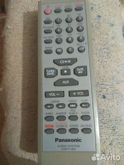 Пульт ду panasonic