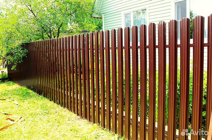 Профнастил Металлочерепица Штакетник