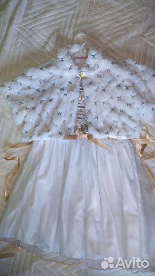 Платье на девочку 4-6 лет