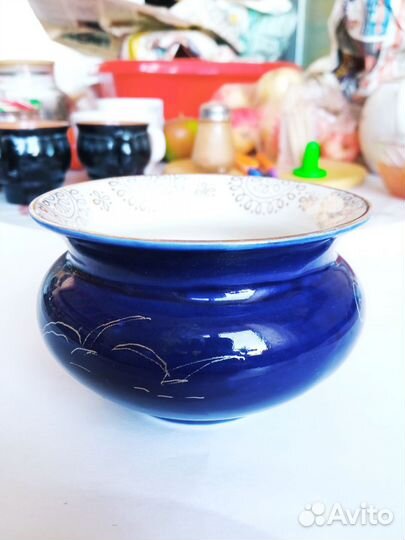 Посуда гжель кобальт лфз