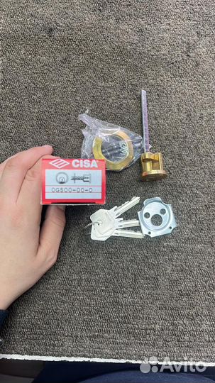 Цилиндр (личинка для замка) cisa
