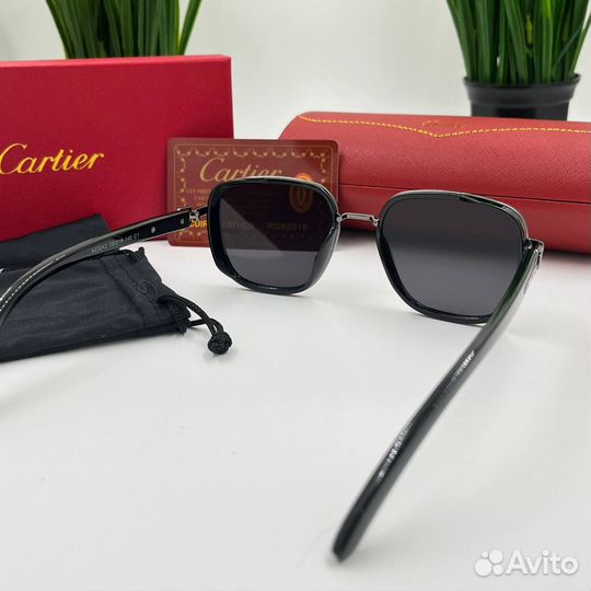 Солнцезащитные очки мужские cartier