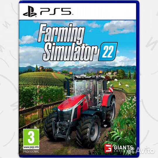 Farming Simulator 22 PS5, русские субтитры