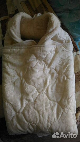 Конверт зимний из овечьей шерсти, возможен торг