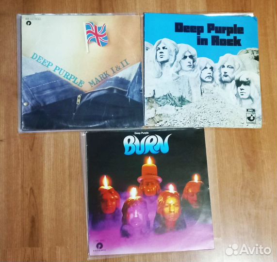 Deep Purple - Burn, In Rock, Mark I & II оригиналы