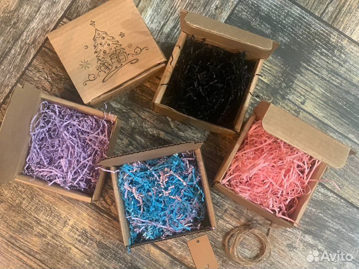 Коробка крафт подарочная