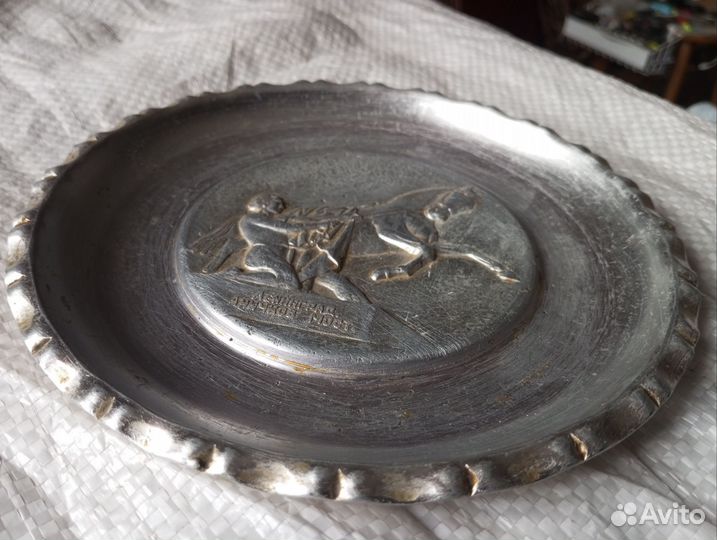 Настенная тарелка Ленинград СССР