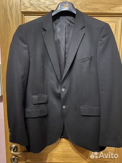 Пиджак мужской черный Hugo Boss оригинал