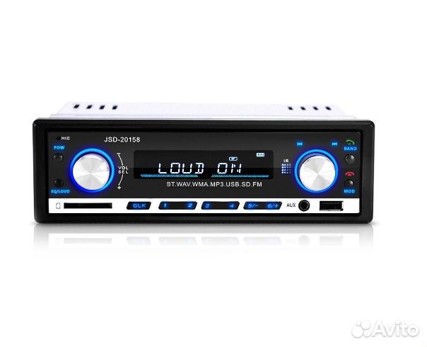 Магнитола Bluetooth 2.0 / USB / AUX / SD