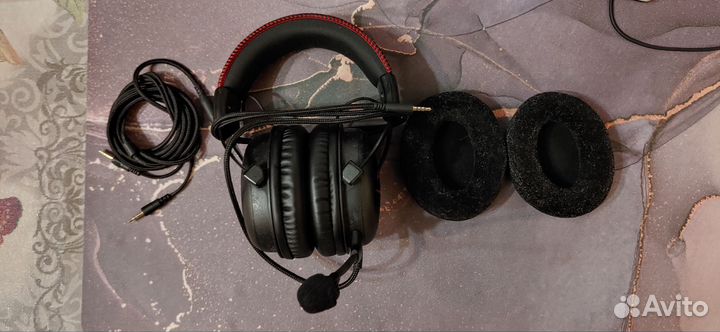 Игровые наушники Hyperx Cloud Core и запчасти