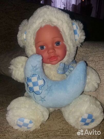 Пупс, кукла, мягкая игрушка, подарок на праздник