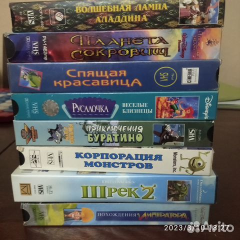 Видеокассеты s vhs,фантастика приключения боевики