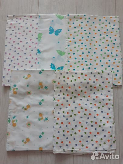 Пелёнки, простыни, наволочки, полотенце