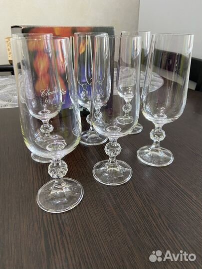 Набор бокалов для шампанского Crystalite Bohemia