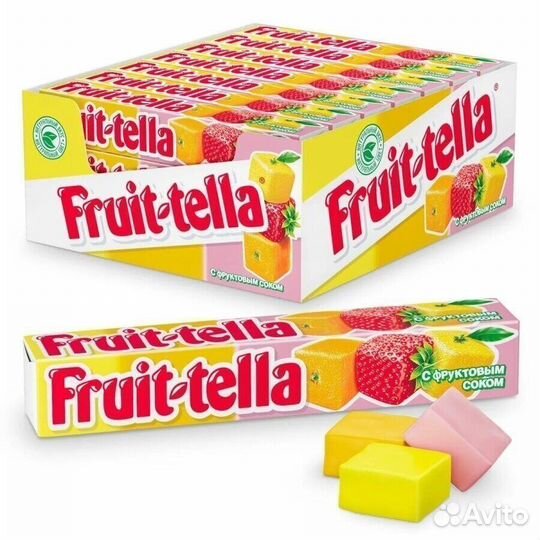 Опт - Жевательные конфеты Fruittella Ассорти 41