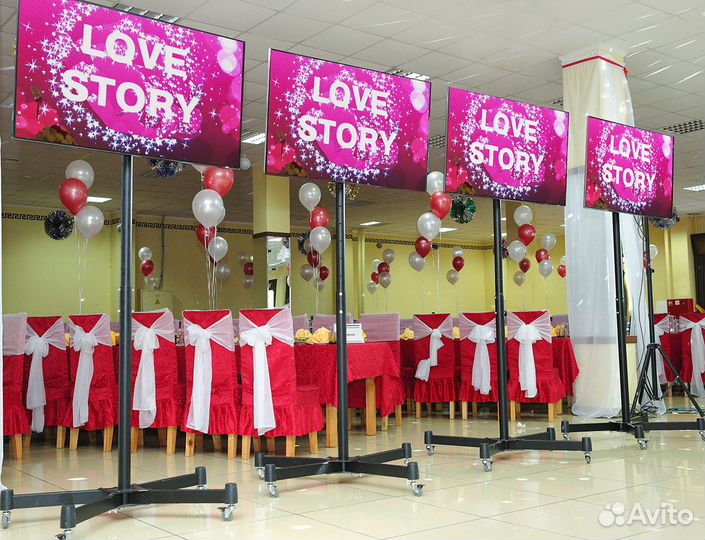 Мониторы презентационные на мероприятие