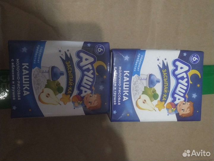 Каша фрутоняня агуша пюре