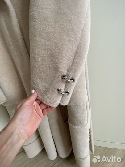 Шуба - пальто из натуральной овчины