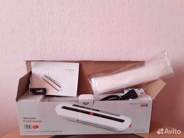 Пищевой вакуумный упаковщик QH 02