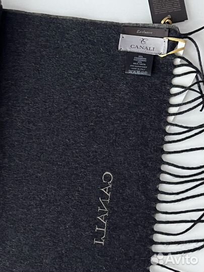 Кашемировый шарф Canali оригинал новый