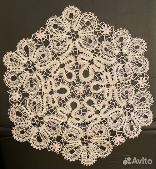 Салфетка вологодское кружево