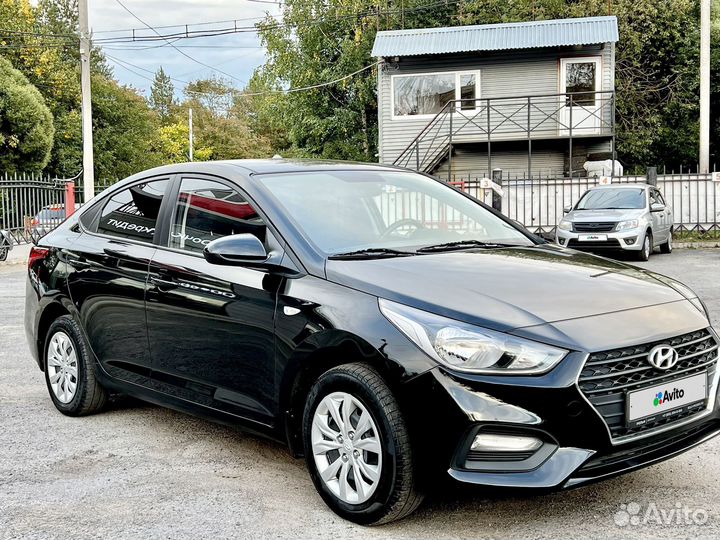 Hyundai Solaris 1.4 AT, 2018, 70 080 км