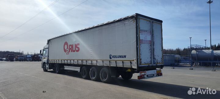 Полуприцеп шторный Koluman Полная штора, 2017