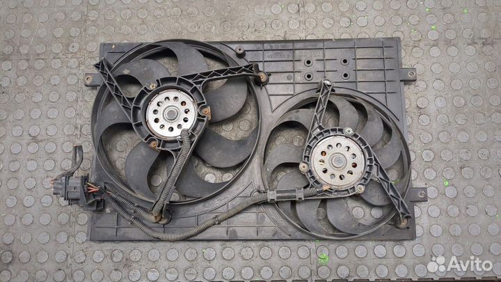 Вентилятор радиатора Skoda Fabia, 2004