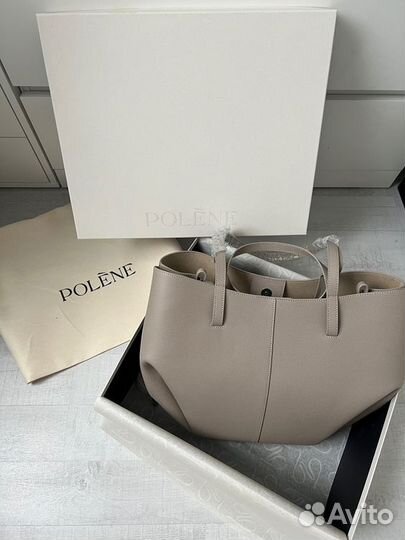 Сумка Polene Cyme натуральная кожа