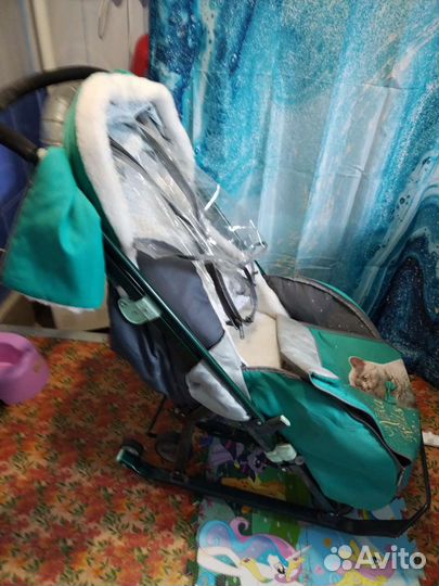 Санки коляска