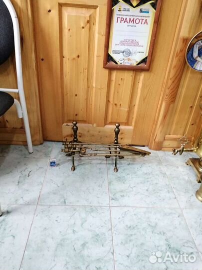 Каминный набор (Бронза)
