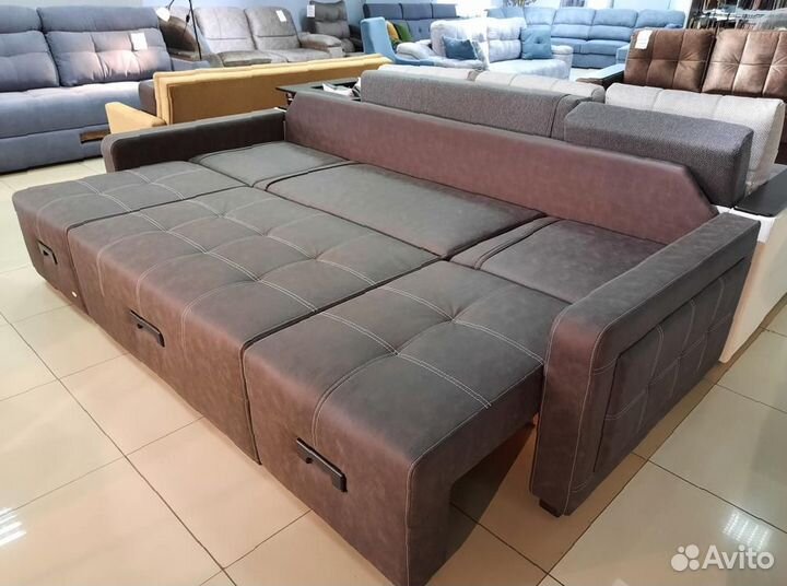 Угловой диван, диван трансформер, К7П-мд