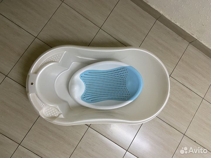 Ванночка для купания, шезлонг